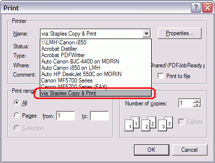 Printing a genogram over the Internet