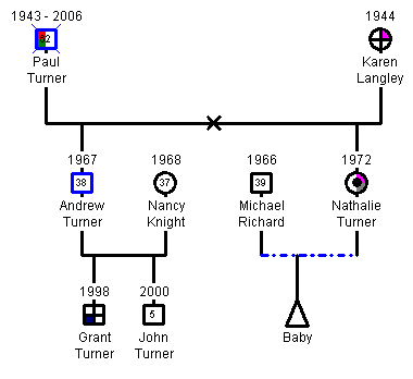 Medical genogram symbols examples