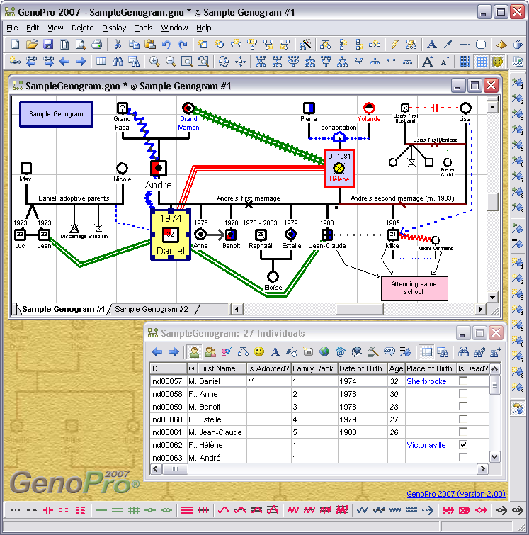 Family Tree Software Draw Your Family Tree Diagram Genopro