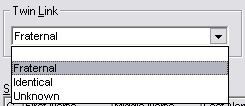 Twins relation type