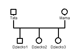 Rodzina z trójką dzieci