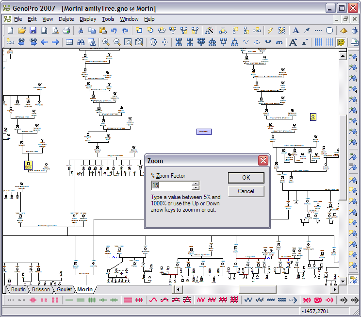 Genealogy Charting Software