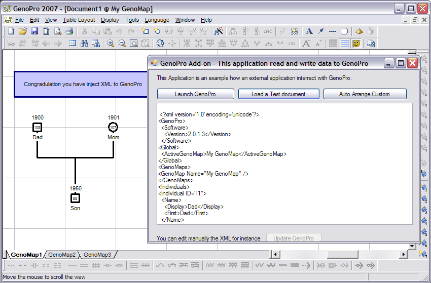 GenoPro Plugin example